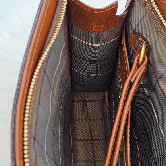 Burberry  Brown Leather Clutch - Picture 14 of 16